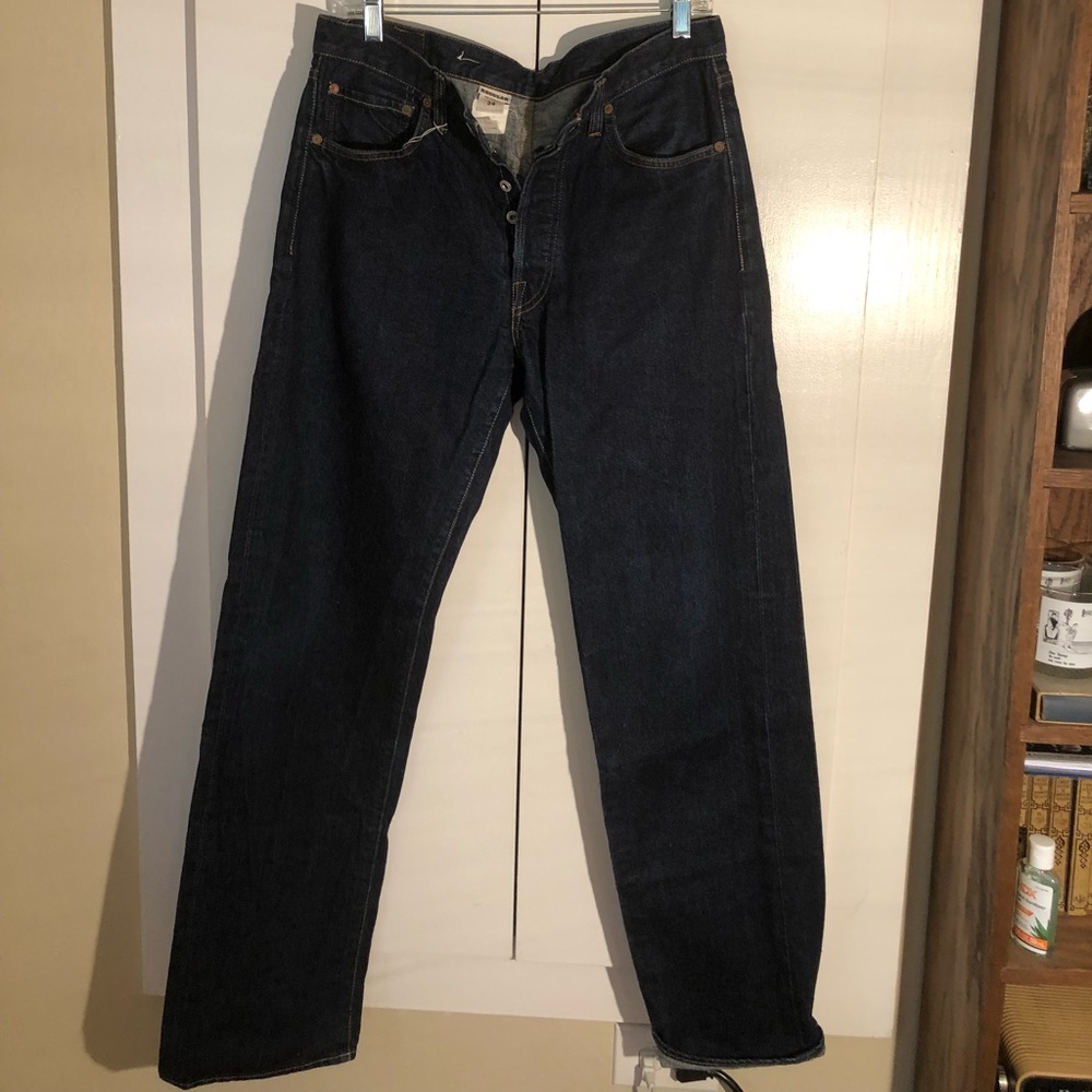 Selvage Denim Replay Blue Jeans Regular Fit 34